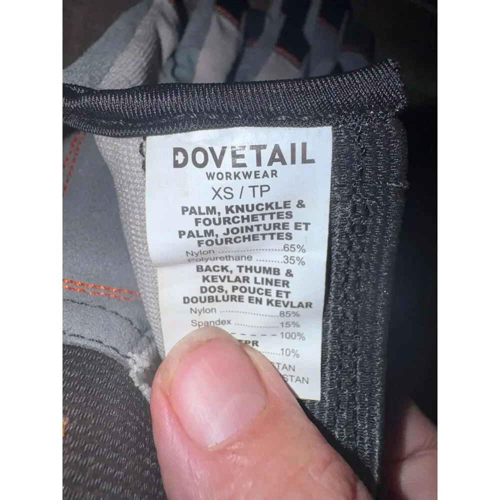 NWT Dovetail multi purpose work glove womens sz xs